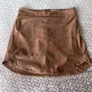 BB Dakota Faux Suede mini skirt